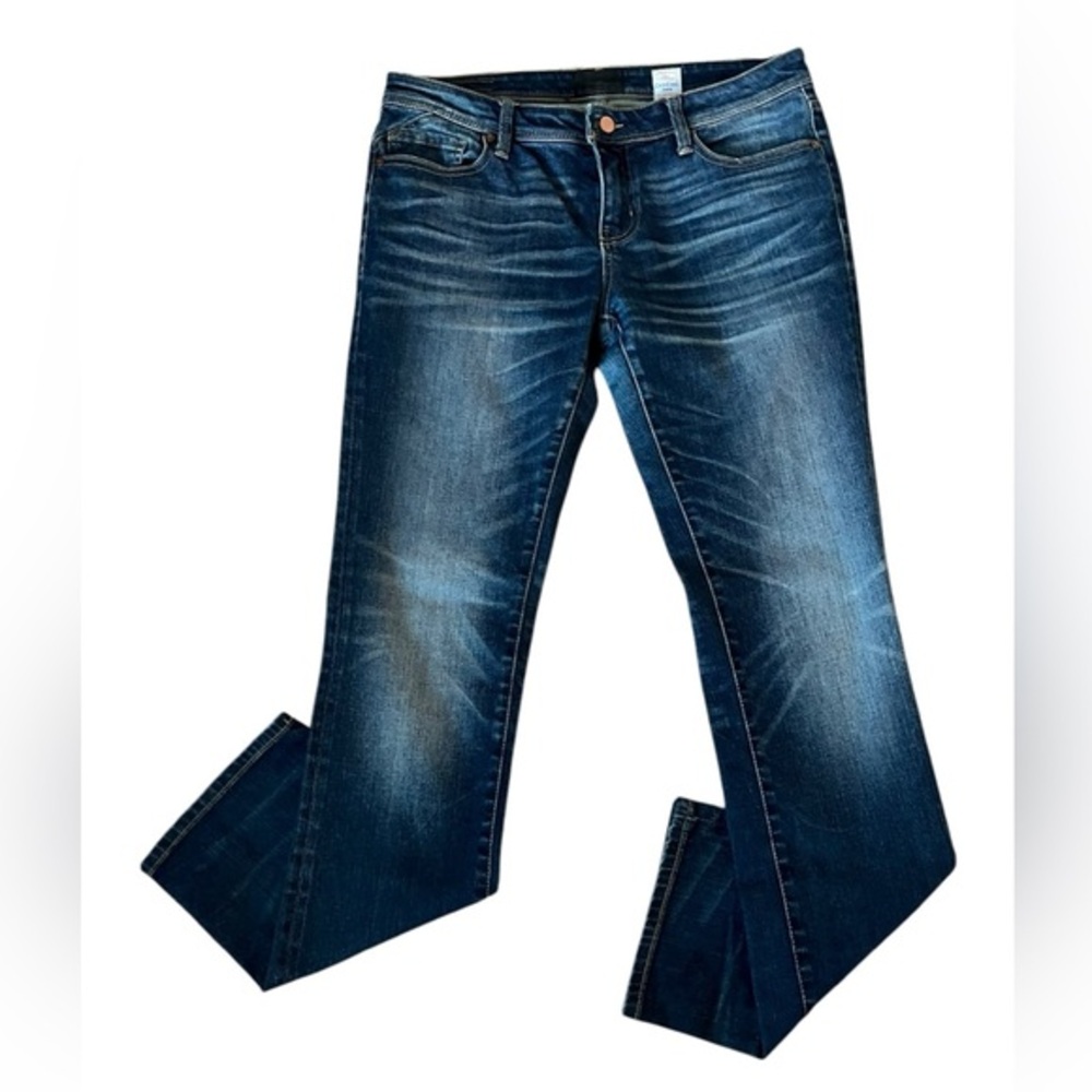 Buckle Black Straight Leg Jeans